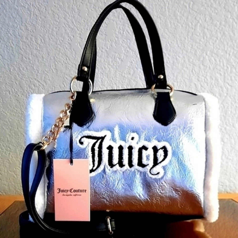 NWT JUICY COUTURE "SHEAR GENIUS" SATCHEL